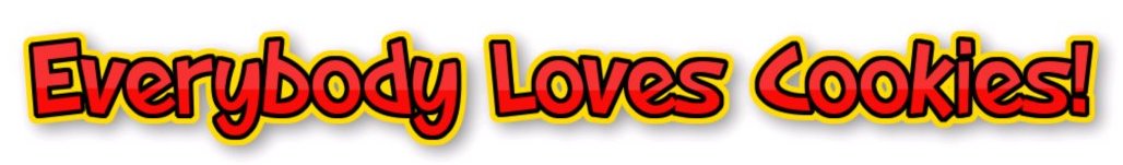 Everybody loves cookies banner